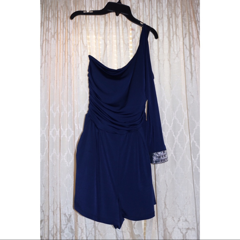 Dark blue romper